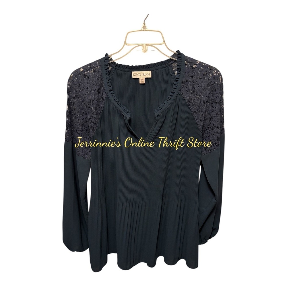 Knox Rose‎ Long Sleeve Blouse